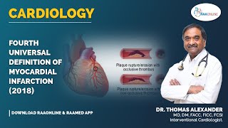 Cardiology  Fourth universal definition of myocardial infarction 2018  Raaonline [upl. by Eelyk]