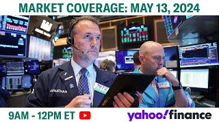 Stock market today Stocks wobble with inflation data in focus  May 13 2024 [upl. by Ahseinod]