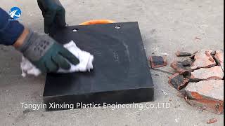 Uhmw polyethylene crane outrigger jacking pad [upl. by Adnarahs]