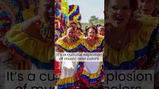 The Second Largest Carnival in South America  Carnaval de Barranquilla [upl. by Ardnaeed]