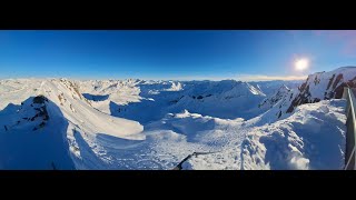 Andermatt Switzerland  Skiing and Snowboarding 2023 [upl. by Arag619]