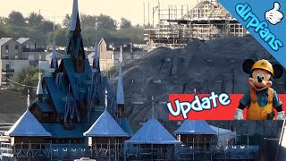 Disneyland Paris Studios Construction Update [upl. by Aserej]