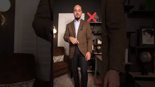 How to Remove Tag from Suit mensfashion fallfashion mensstyle [upl. by Aihsa108]