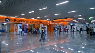 Inside Guadalajara Airport GDL  Departing and Arriving Domestically [upl. by Adnamal]