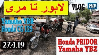 YAMAHA YB 125Z amp HONDA PRIDOR 2019 LONG TOUR EXPERIENCE VLOG 27 4 19 [upl. by Rie79]