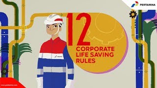 PERTAMINA 12 Corporate Live Saving Rules by Wastana Haikal [upl. by Chantalle]