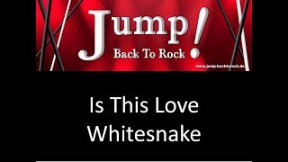 Is This Love  Whitesnake covered by JUMP [upl. by Ocihc761]