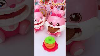 Satisfying With Unboxing Cute Rabbits Eating Hamburger Set Toys ASMR Videos [upl. by Hars476]