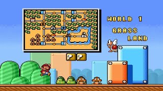 Super Mario Bros 3 Super Mario AllStars Grassland World 1 Thursday Threesplay 522024 [upl. by Long290]