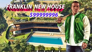 GTA 5 Franklin New Latest Avtar  Franklin New House Gta 5 Game New Video [upl. by Iahc62]