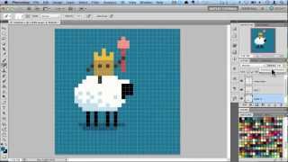 Animating Pixel Art in Photoshop [upl. by Delly]