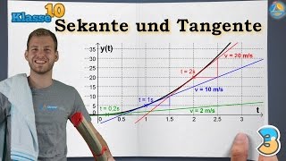 Sekante und Tangente  Klasse 10 ★ Übung 3 [upl. by Lashoh]