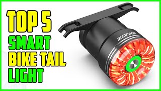 TOP 5 Best Smart Bike Tail Light 2023 [upl. by Amik]