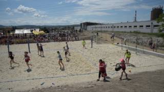 Beachhandball Bisamberg 2017 WN1 vs WN2 [upl. by Frantz999]