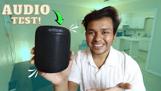 Ortizan 15W Bluetooth Speaker Audio Test [upl. by Galateah]