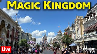 🔴Live Magical Main Street Monday at Magic Kingdom  Walt Disney World  71723 [upl. by Alwyn]