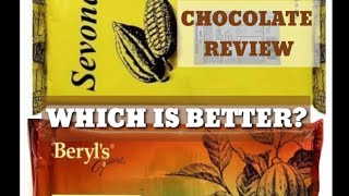 CHOCOLATE REVIEW  SEVONA VS BERYLS [upl. by Aitak]