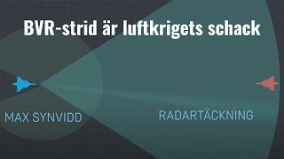 quotLuftkrigets schackquot  BVR med Gripen  Stridspilot förklarar [upl. by Longfellow]