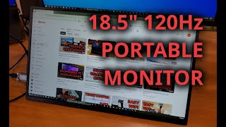 Quick Look at an 185quot 120Hz Portable Monitor [upl. by Inram]