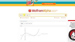 Crtanje grafika funkcije WolframAlpha [upl. by Abisia]