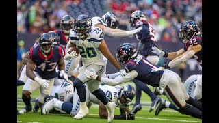 OftenInjured Rashaad Penny quotIm Just Thankfulquot Following Career Day In Seahawks Win At Houston [upl. by Chapman491]