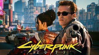 Terminator in Cyberpunk 2077 [upl. by Dorthea]