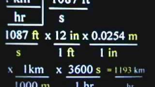 Dimensional Analsysis MultiStep Density Speed C [upl. by Tanberg]