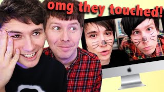 Dan and Phil React to Every Phil is not on fire 2 [upl. by Lotte]