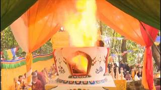 Cremation of Sogyal Rinpoche [upl. by Yenaiv]