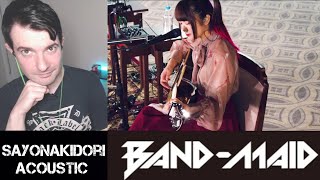 Band maid  Sayonakidori acoustic Reaction [upl. by Scarlett]