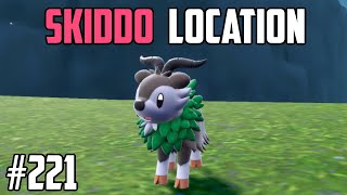 How to Catch Skiddo  Pokémon Scarlet amp Violet [upl. by Akineg271]