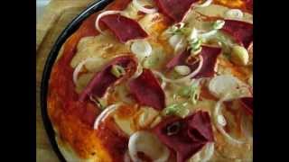 Vegane Salami Pizza [upl. by Attiuqal]