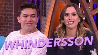 Whindersson e Tatá Werneck em um papo HILÁRIO 😂  ESQUENTA LADY NIGHT  Humor Multishow [upl. by Weisbart]