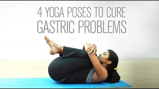 4 Yoga poses to cure gastric problems [upl. by Hovey]