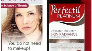 Perfectil platinum skin radiance tablets [upl. by Palgrave]