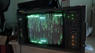 Testando Monitor Ikegami 14 R20 [upl. by Miof Mela664]