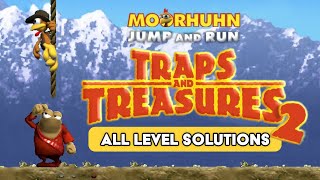 Moorhuhn Jump and Run Traps and Treasures 2  All Level Solutions amp Review  Nintendo Switch [upl. by Trinl]