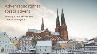 Direktsänd adventsgudstjänst på första advent [upl. by Leahcam]