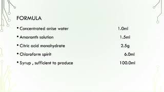 simple Linctus pharmaceutical preparation grapharmacademy [upl. by Mendel374]