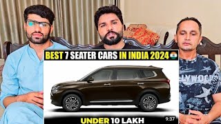 Top 7 Best Seven Seater Cars In India Under 10 Lakh Best 7seater Cars Under 10Lakh pakistanreaction [upl. by Arised]