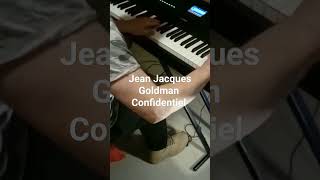 Jean Jacques Goldman confidentiel piano solo [upl. by Roselyn605]