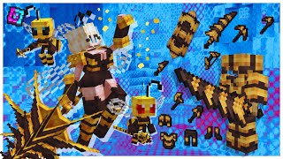 Queen Bee Pack And Bee Pack MythicMobs Modelengine And ItemsAdder [upl. by Kurth676]