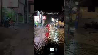 Banjir hari ini di jln raya krukut  09 November 2024 beritaterkini trevel [upl. by Endres]