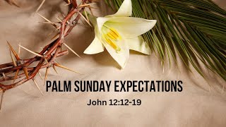 Palm Sunday Expectations [upl. by Athalie861]