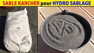 sable sablage karcher pour hydrosablage karcher nettoyeur haute pression [upl. by Guillemette]