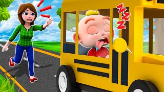 The Wheel On The Bus Song 🚌  BUS Rules For Baby 🚨  NEW✨ Funny Nursery Rhymes For Kids [upl. by Isherwood]