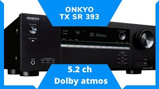 Receiver Onkyo Tx SR393  Especificações e avaliação [upl. by Luke]