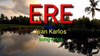 ERE  Juan Karlos  Song Lyrics cover by Mhel Tv [upl. by Eerized]