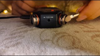 Relaxing Ear Cleaning ASMR Ear Brushing Tapping Sponges Cotton Orbs and MORE [upl. by Enelie]