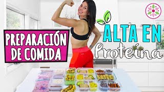 PREPARACIÓN DE COMIDA ALTA EN PROTEÍNA 💪Yovana [upl. by Lynelle]